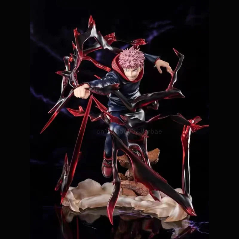 19cm Jujutsu Kaisen Itadori Yuji Action Figurines Gk Figure The Cursed King Ryomen Sukuna Collectable Pvc Model Statue