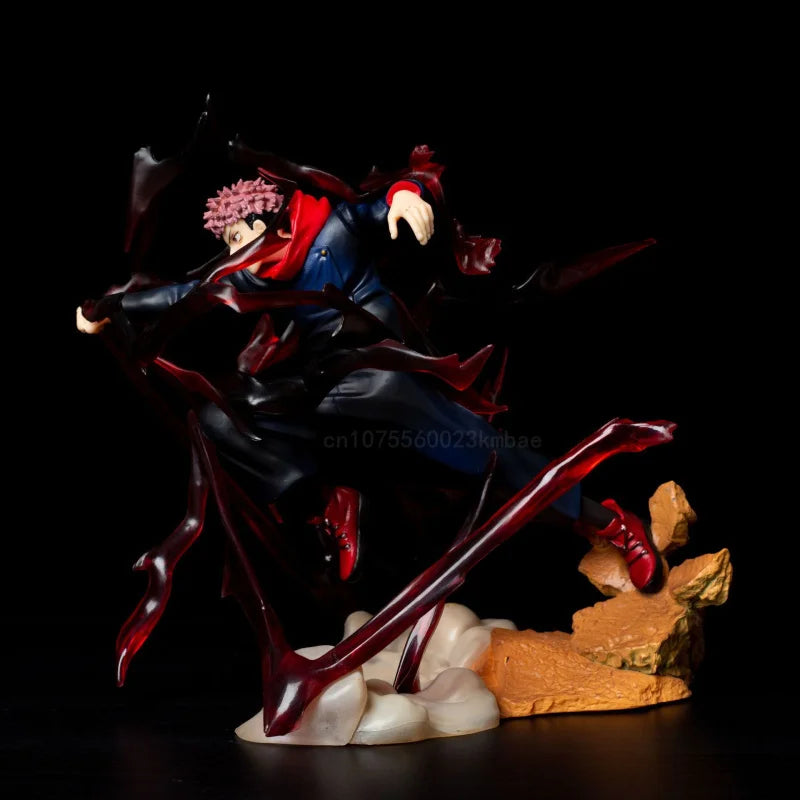 19cm Jujutsu Kaisen Itadori Yuji Action Figurines Gk Figure The Cursed King Ryomen Sukuna Collectable Pvc Model Statue