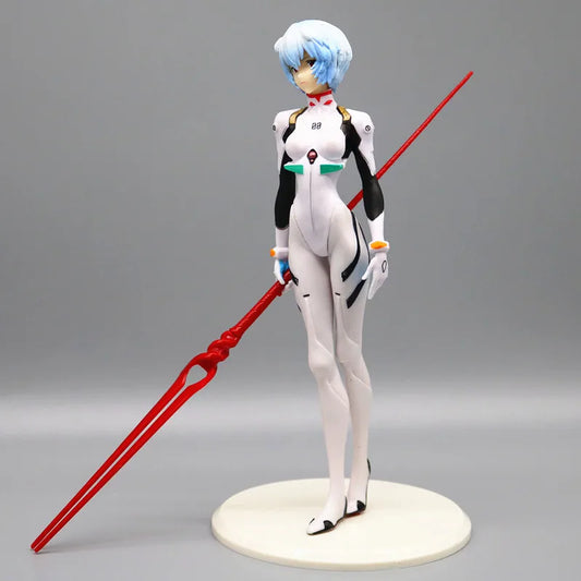 23CM Anime NEON GENESIS EVANGELION EVA Ayanami Rei figure PVC Model doll ornaments TOYS gifts