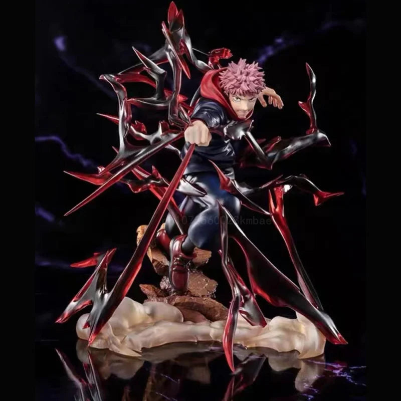 19cm Jujutsu Kaisen Itadori Yuji Action Figurines Gk Figure The Cursed King Ryomen Sukuna Collectable Pvc Model Statue