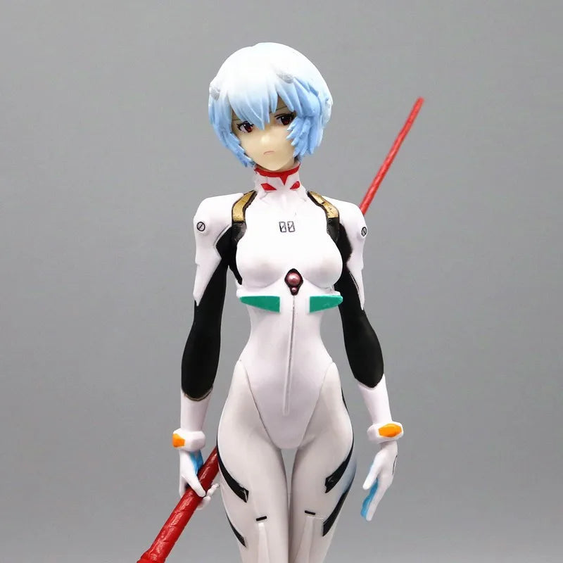 23CM Anime NEON GENESIS EVANGELION EVA Ayanami Rei figure PVC Model doll ornaments TOYS gifts